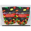 Image 1 : TWO BAGS OF WATERBRIDGE WINE GUMS 200G EACH