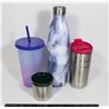 Image 1 : BUNDLE OF WATER BOTTLES SOME STAINLESS STEEL