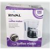 Image 1 : RIVAL 5 CUP COFFEE MAKER IN ORIGINAL BOX