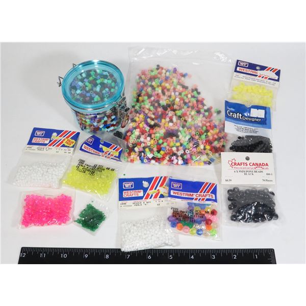 CRAFTING BEADS LOT