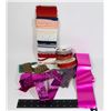 Image 1 : SCRAPBOOKING CRAFTING RIBBONS LOT