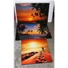 Image 1 : LARGE LOT OF BEACH THEME WALL ART AND MORE