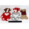 Image 1 : X3 CHRISTMAS PET SOCKING SOCKS