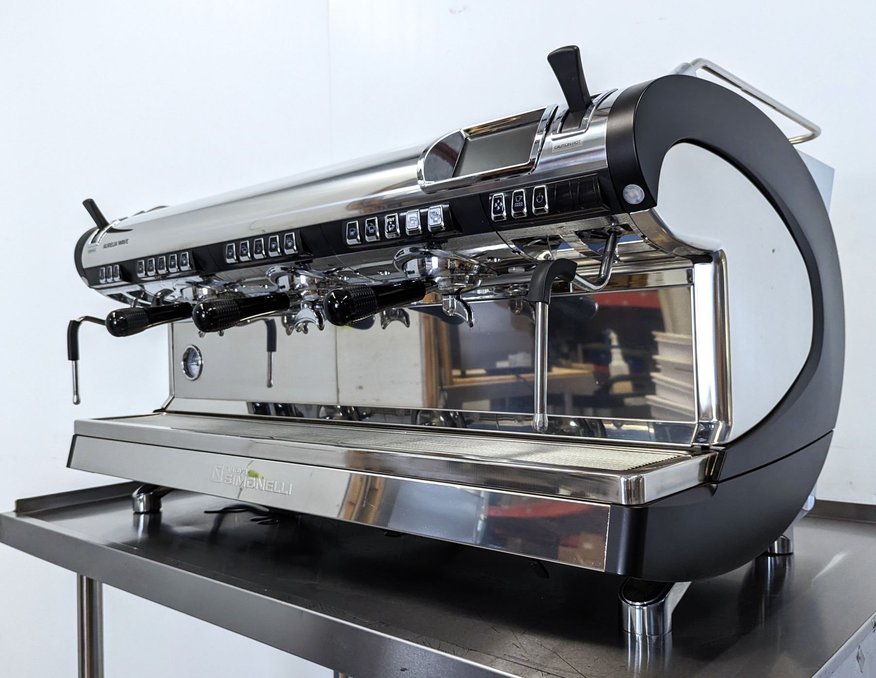 Simonelli Nuova Simonelli Aurelia Wave Digit 3 Group Espresso Machine, March 2022 ...