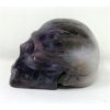 Image 2 : 3D Artist Hand Carved Amethyst Gemstone Skull 