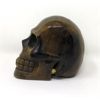 Image 2 : 2335 Carat 3D Artist Hand Carved Tigers Eye Gemstone Skull   