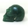 Image 2 : 1514 CT 3D Artist Hand Carved Donglin Jade Quartz Skull 