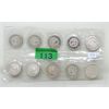 Image 1 : 10 x 1/2 Oz .999 Silver First Majestic 2-Sided Rounds 