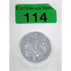 Image 1 : 2 Oz .9999 Silver 2022 Lion of England Coin 