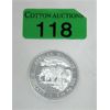 Image 1 : 1 Oz .999 Silver 2013 African Wildlife Elephant Coin 