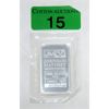 Image 1 : 1 Oz .999 Silver Johnson Matthey A-Series Bar 