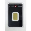 Image 2 : 5 Gram .9999 Fine Gold Certified Argor-Heraeus Bar 