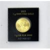 Image 2 : 1 Gram .9999 Fine Gold 2023 Maple Leaf Coin 