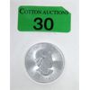 Image 1 : 1 Oz .9999 Silver 2014 Maple Leaf Coin 