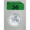 Image 1 : 1 Oz .999 Silver 2022 Pegasus Coin 