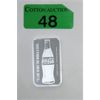 Image 1 : 1 Oz .999 Silver High Relief Coca-Cola Bar  