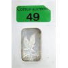 Image 1 : Vintage 1 Oz .999 Silver Eagle SilverTowne Bar 
