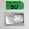 Image 1 : Vintage 1 Oz .999 Silver Eagle/Shield Bar 