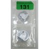 Image 1 : Two 1/2 Oz. .9999 Silver 2006 Canada Wolf Coins