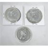 Image 2 : Two 1979 & One 1981 Canada 50% Silver Coins
