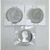 Image 2 : Three 1980s  Canadian 50% Silver Dollar Coins 