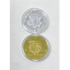 Image 2 : 5 Silver Plated & 5 Gold Plated "Trump 2024" Rounds