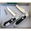 Image 1 : 2 New "Fury" Folding Knives with 3" Blades