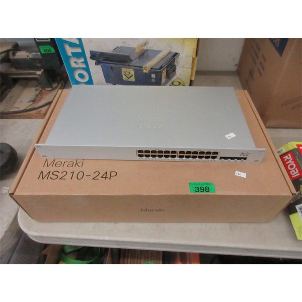 Cisco Meraki MS210-24P 24 Port Switch