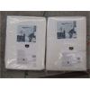 Image 1 : 2 New Twin Size Velvet Plush Blankets - Ivory