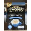 Image 1 : Case of Lyons Instant Café Latte Packets
