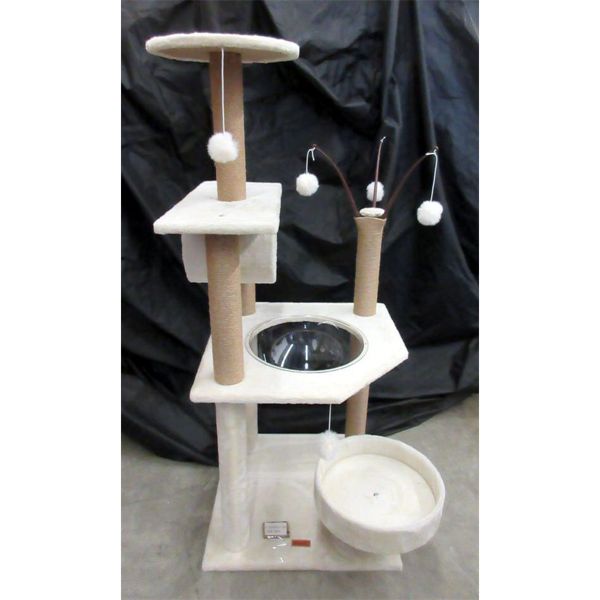 New 5 Level 49" Tall Carpeted Cat Tree - Model 10