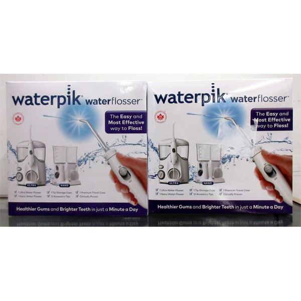 2 Sets of 2 Waterpik Water Flossers