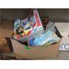 Image 1 : Large Box of Assorted Toys & Household Goods