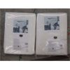 Image 1 : 2 New Twin Size Velvet Plush Blankets - Ivory