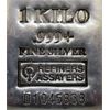 Image 2 : 1 Kilo 999+ Silver RMC Republic Metals Bar 