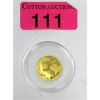 Image 1 : 8 Gram .999 Fine Gold 2021 Panda Coin 