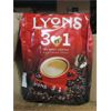 Image 1 : Case of Lyons 3-in-1 Instant Coffee Sachets