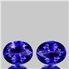 Image 1 : Natural Violet Blue Sapphire Pair  [Flawless-VVS]