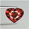 Image 1 : Mandarin Orange Spessartite Garnet Heart 1.10 Ct{Flawless-VVS}