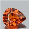 Image 1 : Natural Mandarin Orange Spessartite Garnet{Flawless-VVS}