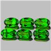 Image 1 : Natural Chrome Green Diopside 6 Pcs {Flawless-VVS1}