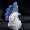 Image 3 : Natural Stone Handcarved Quartz Bird