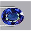 Image 1 : Natural  Intense Ceylon Blue Sapphire 1.07 Cts  [Flawless-VVS]