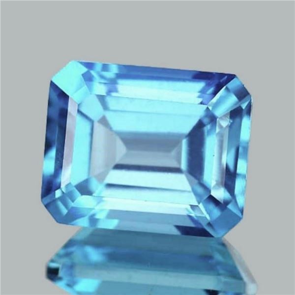 Natural Sky Blue Topaz  {Flawless-VVS1}