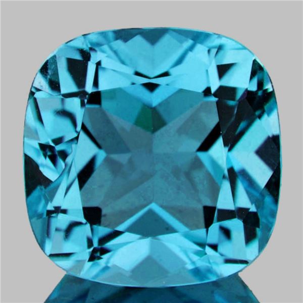 Natural Baby Swiss Blue Topaz 16.41 Cts {Flawless-VVS}