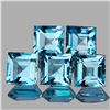 Image 1 : Natural  Blue Topaz 5 Pcs {Flawless-VVS1}
