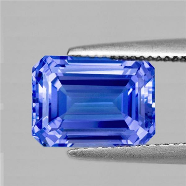 Natural Octagon Blue Sapphire 1.32 Cts [Flawless-VVS]