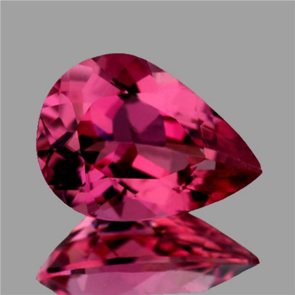 Natural Intense Pink Tourmaline  {Flawless-VVS}