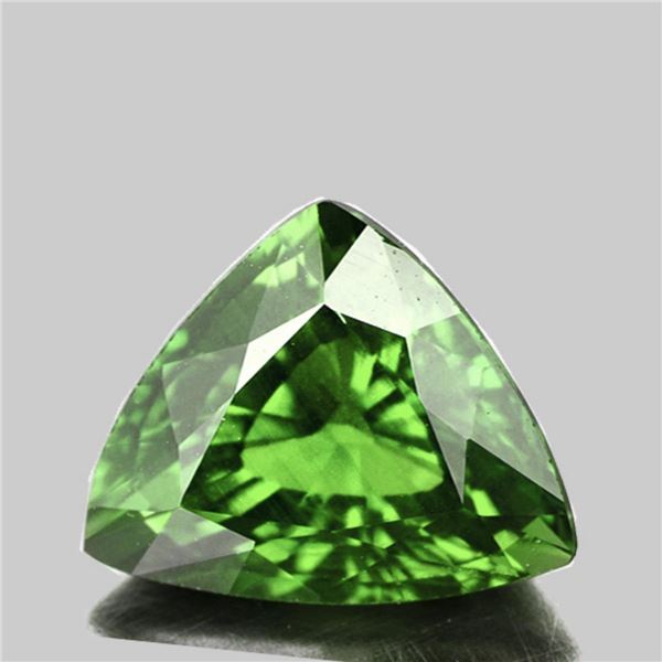 Natural Trillion Green Sapphire 1.16 Cts {Flawless-VVS}