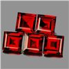 Image 1 : Natural Orange Red Garnet 5 Pcs [IF-VVS]